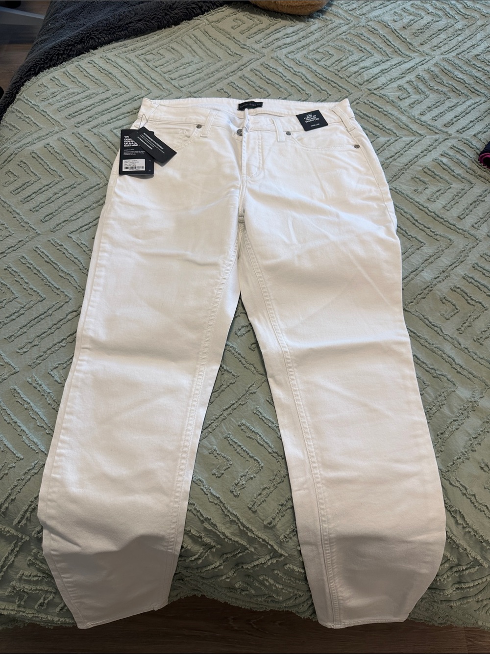 Silver Women’s White Skinny Jeans